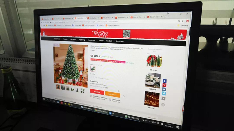向老外出口圣誕用品，浙江義烏商人年銷數千萬